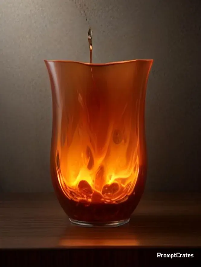 Alder Amber Glass Splash