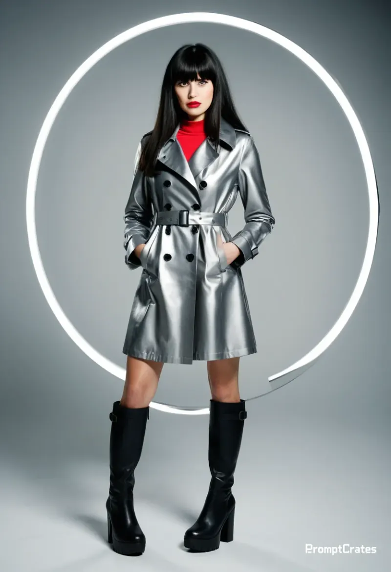 Bangs Silver Trench Studio