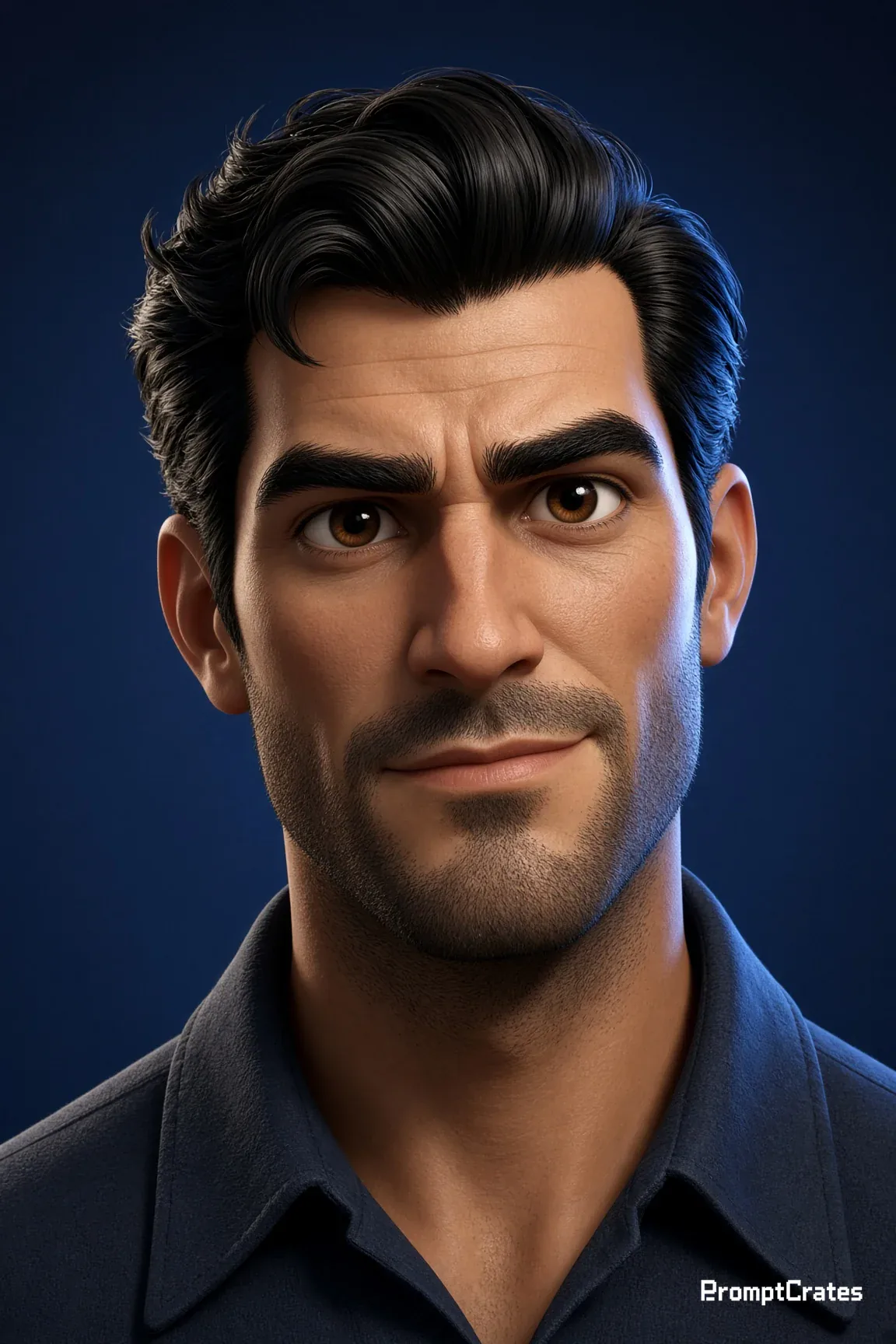 Bram Rugged Studio Bust