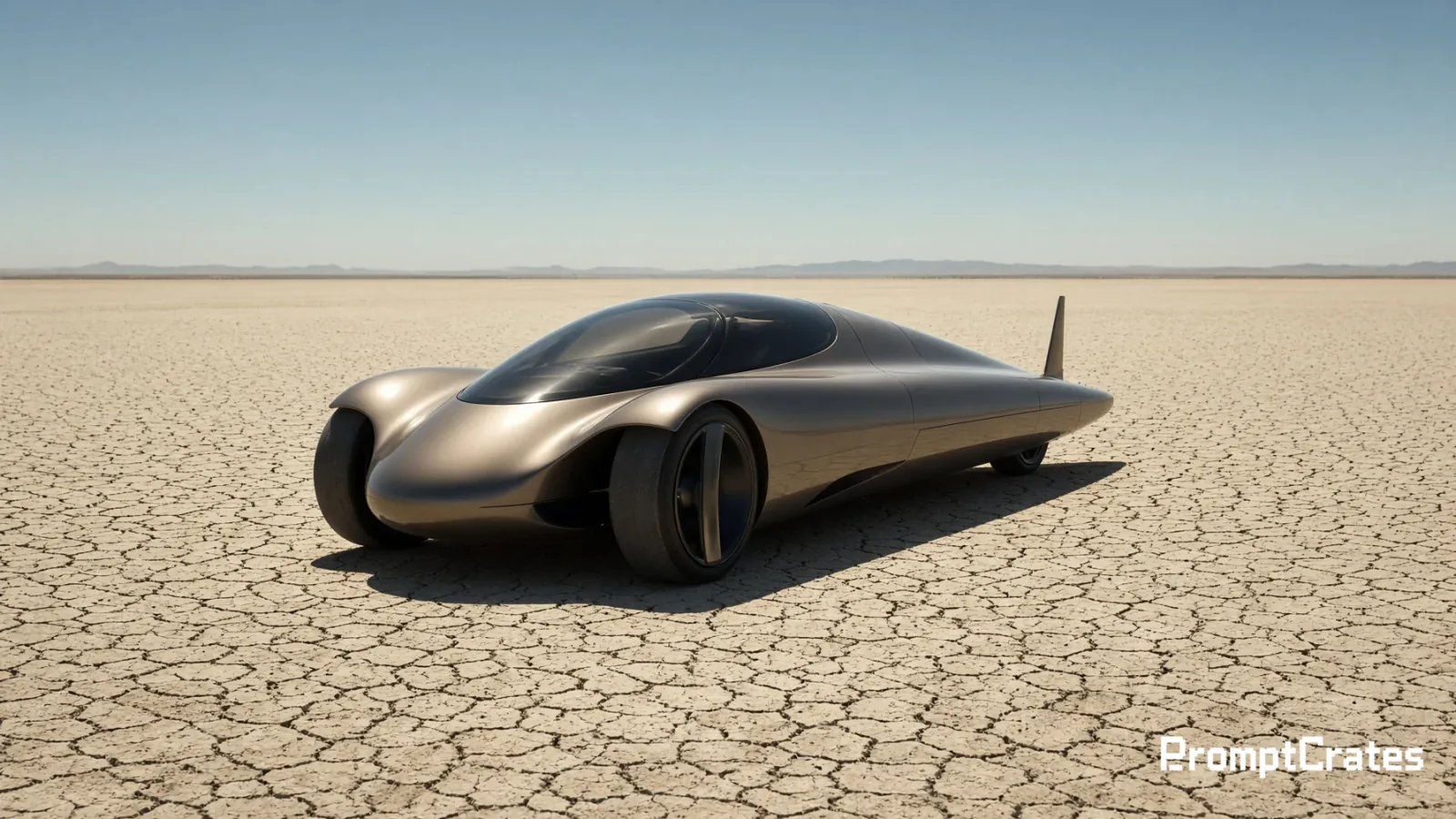 Bren Dry Lake Land Speed Racer
