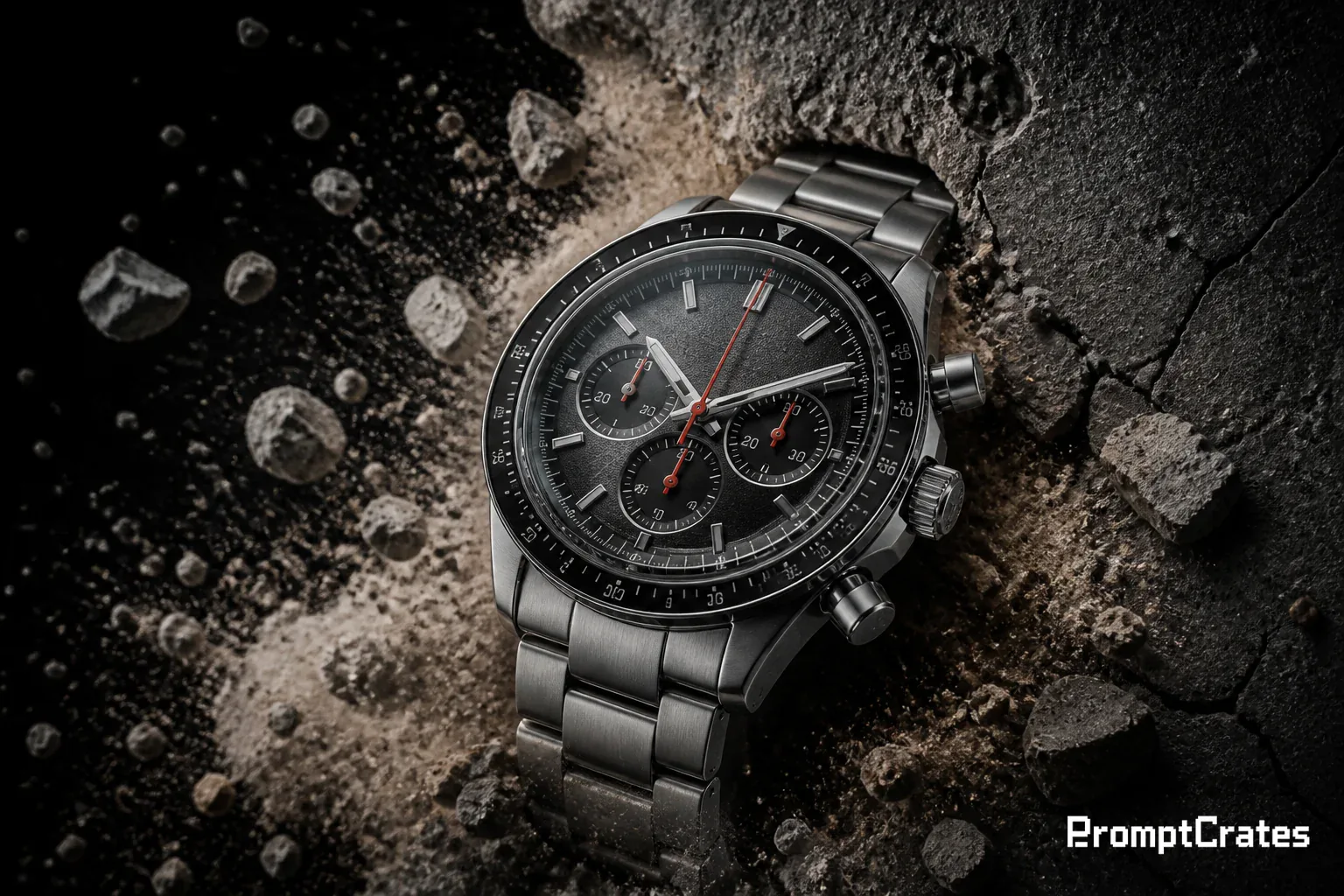 Chronograph Through Rock