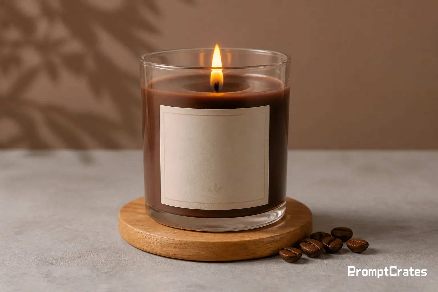 Coffee Wax Quiet Candle