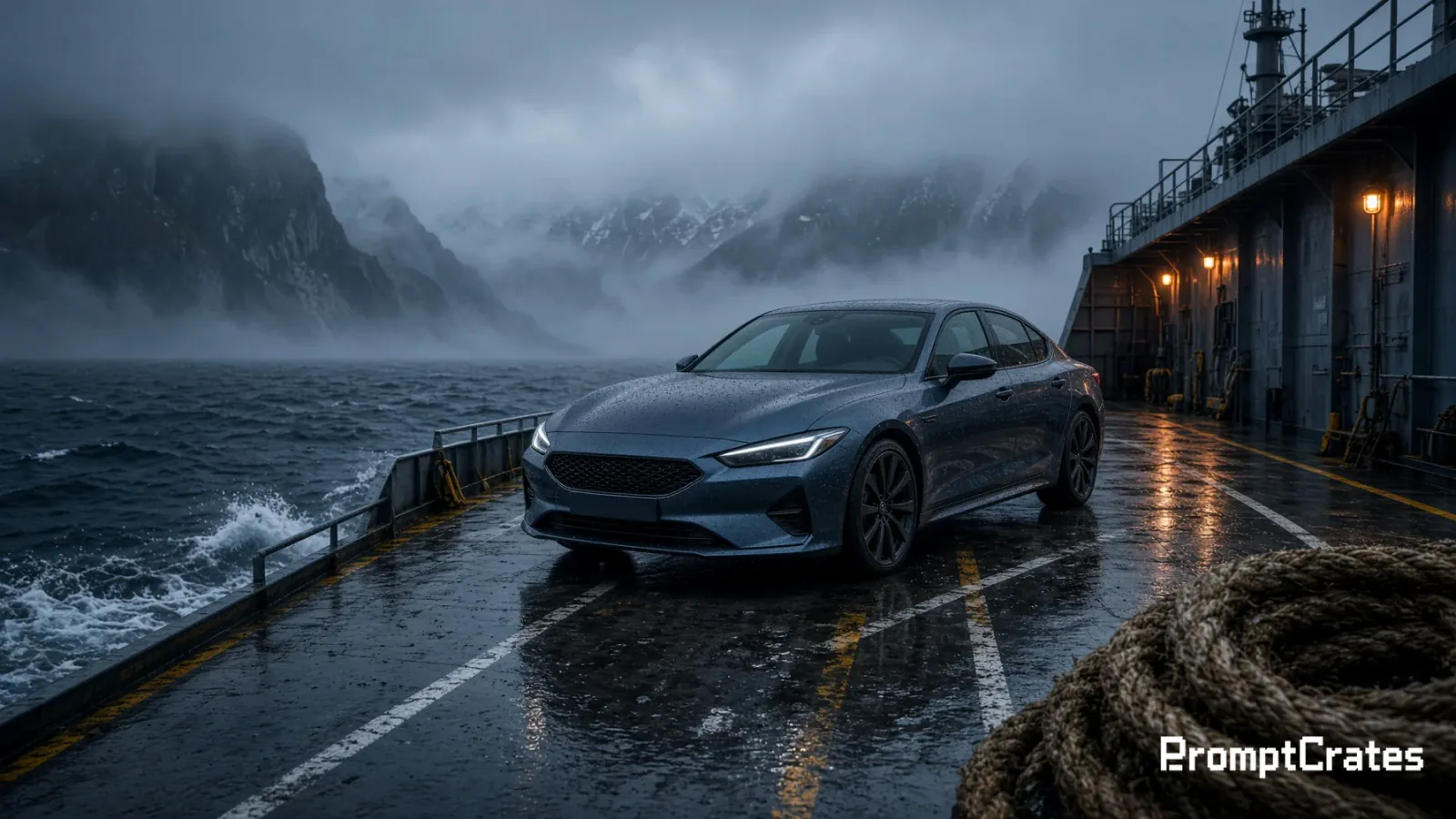 Dovre Fjord Ferry Sedan