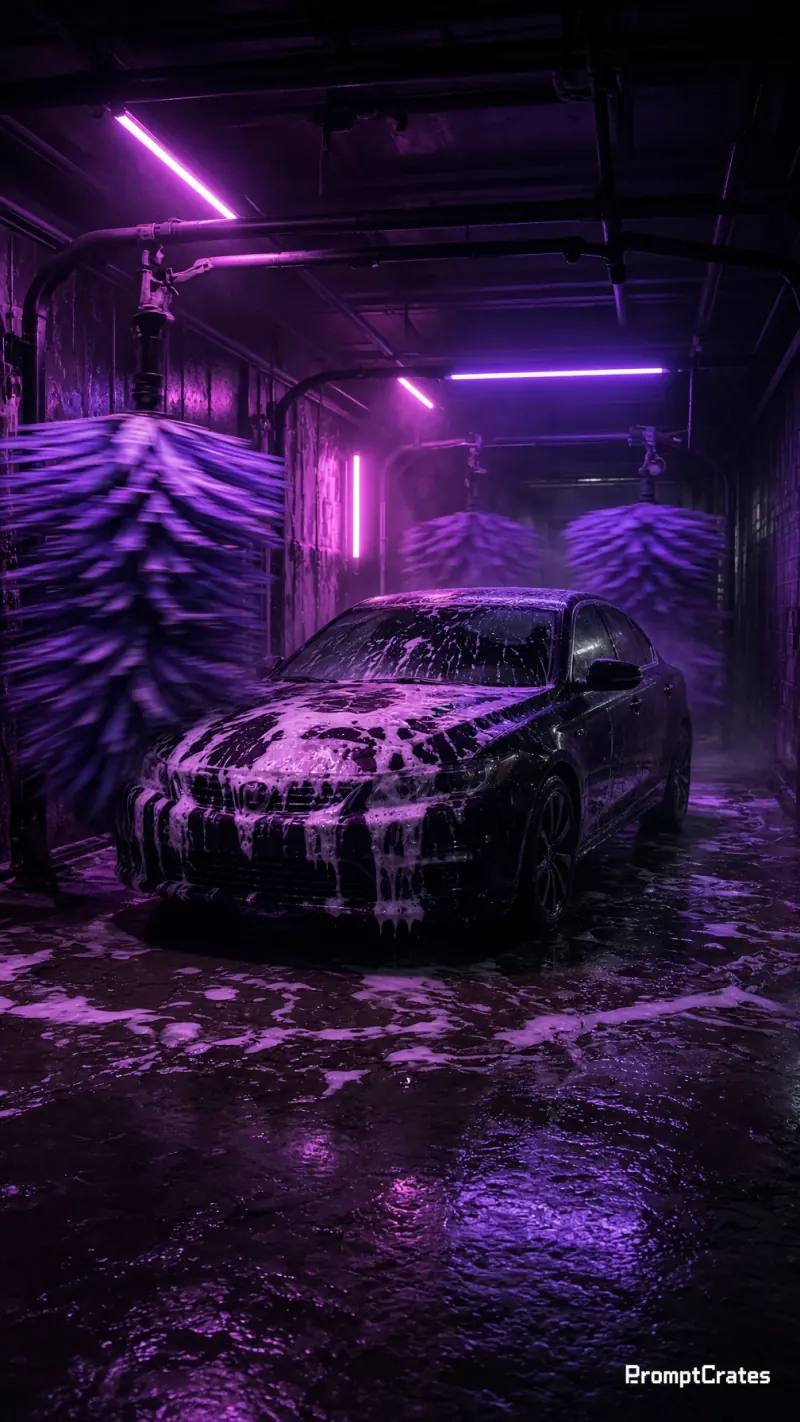 Elkin Midnight Car Wash Sedan