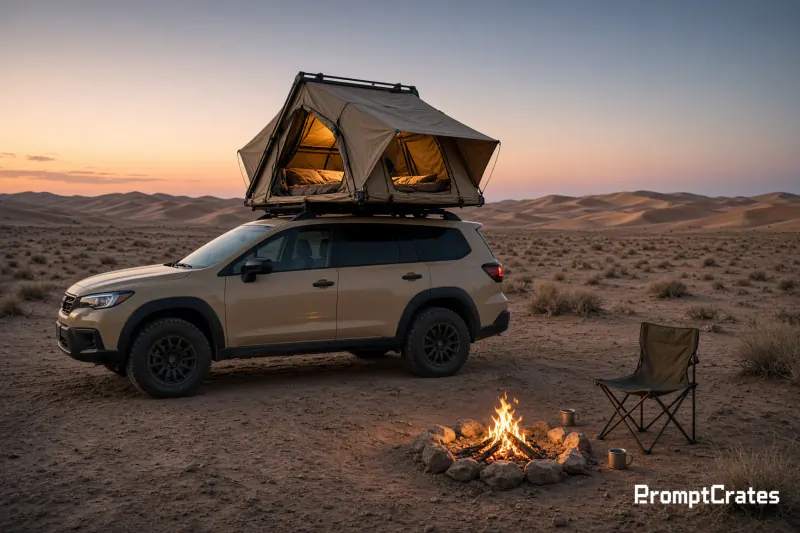 Fenne Desert Roof Tent Wagon