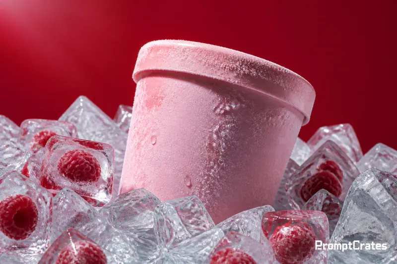 Frosted Raspberry Pint
