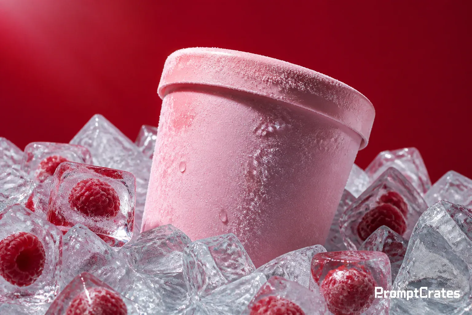 Frosted Raspberry Pint