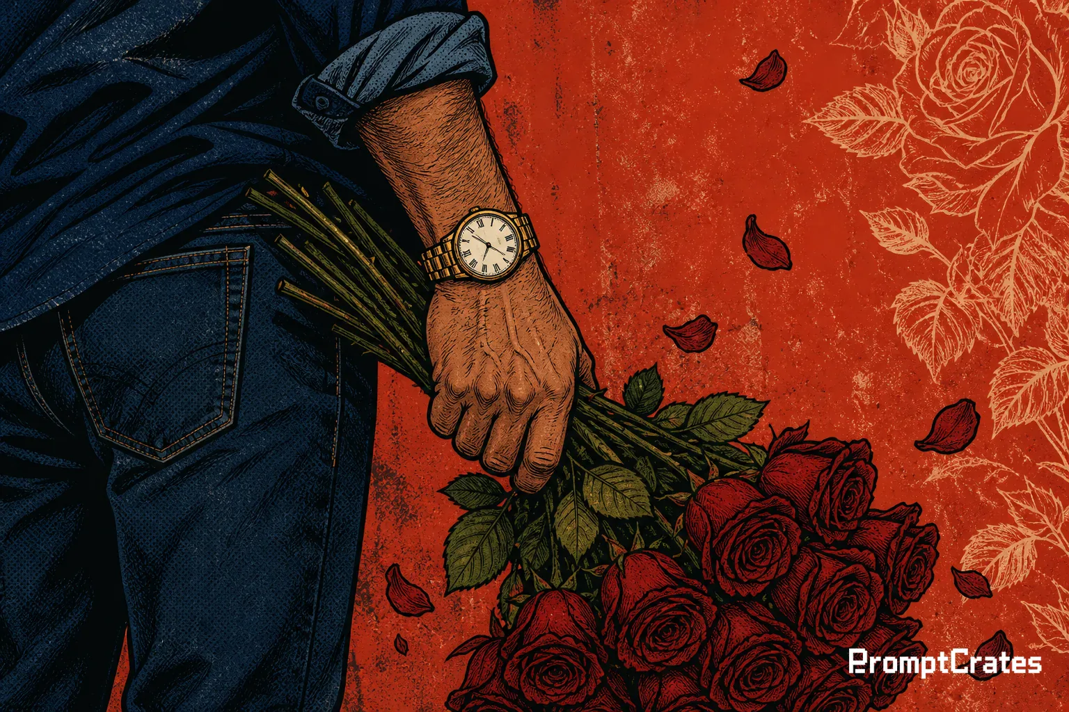 Gold Watch, Upside Roses