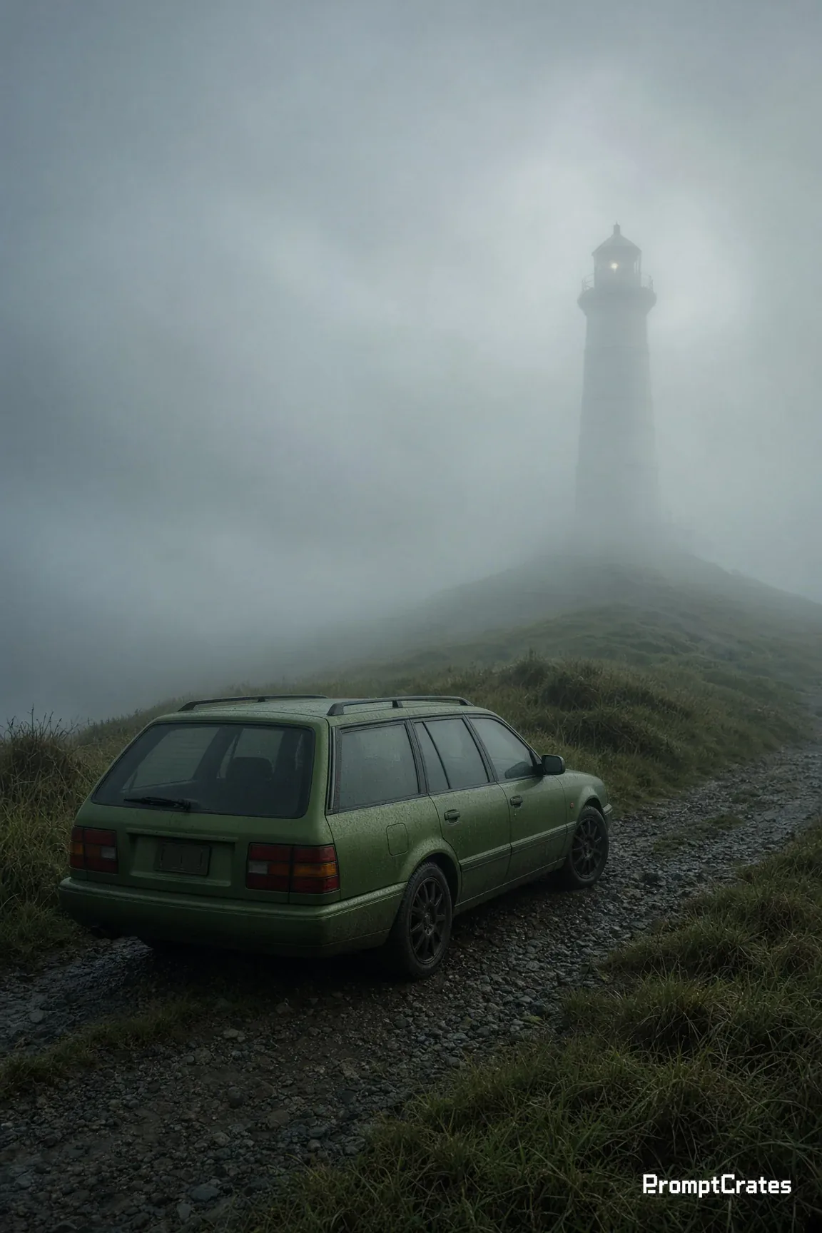 Grell Fog Lighthouse Wagon