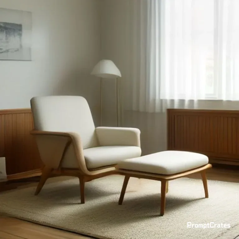 Halden Cream Lounge Chair
