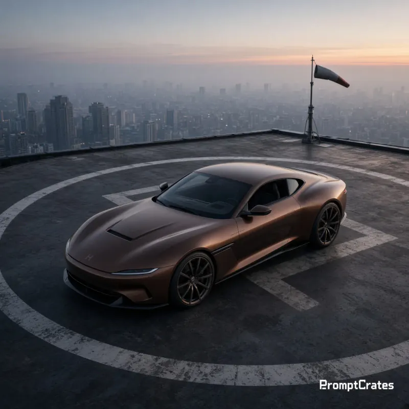 Hark Rooftop Helipad Grand Tourer
