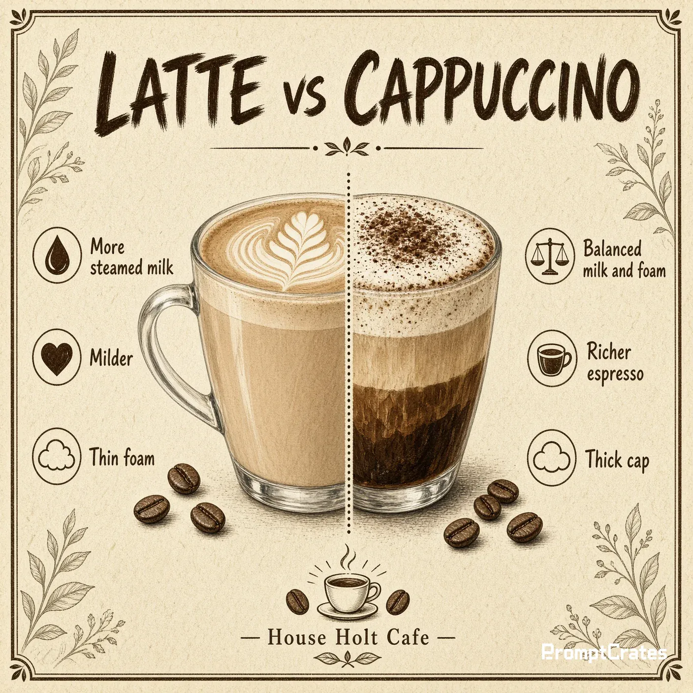 Holt Latte Cap Poster