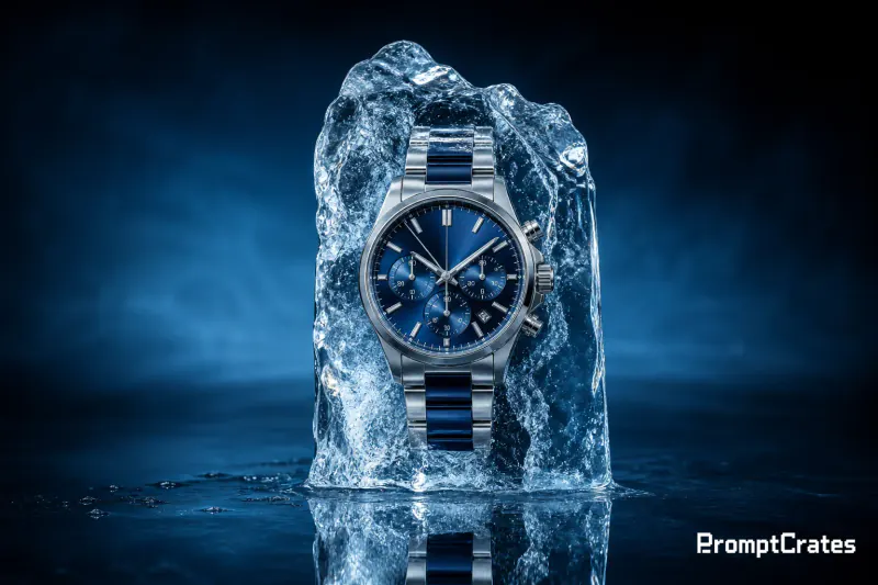 Ice Encased Chronograph