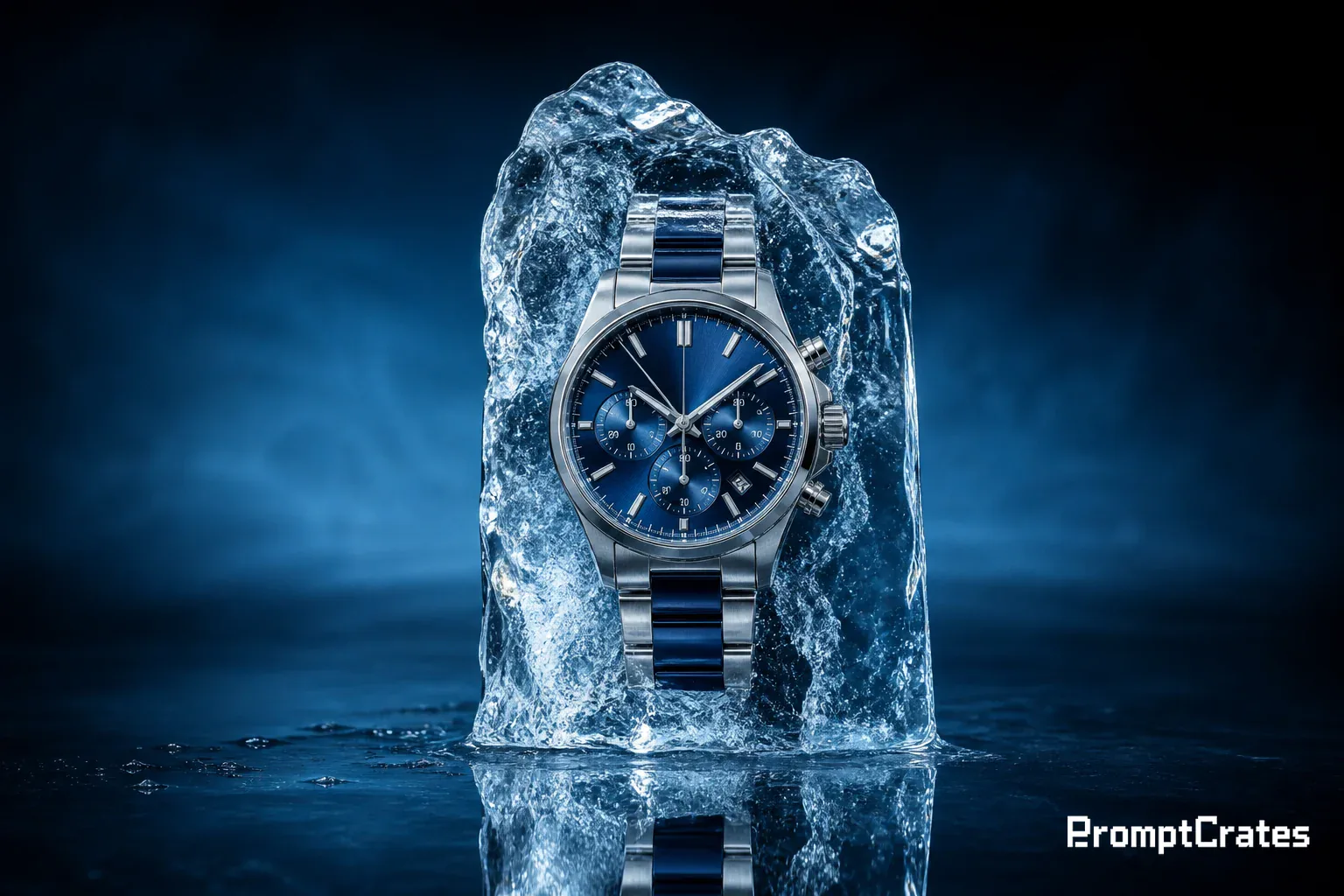 Ice Encased Chronograph