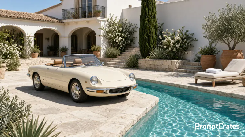 Juno Poolside Villa Cabriolet