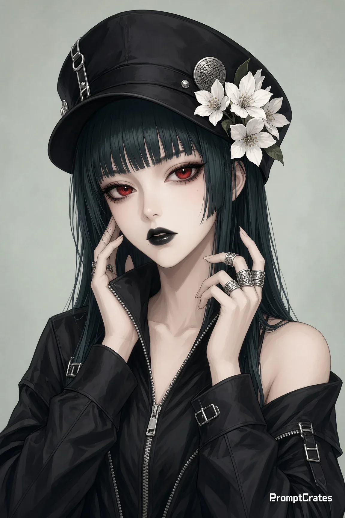 Kiri Black Hat Beauty