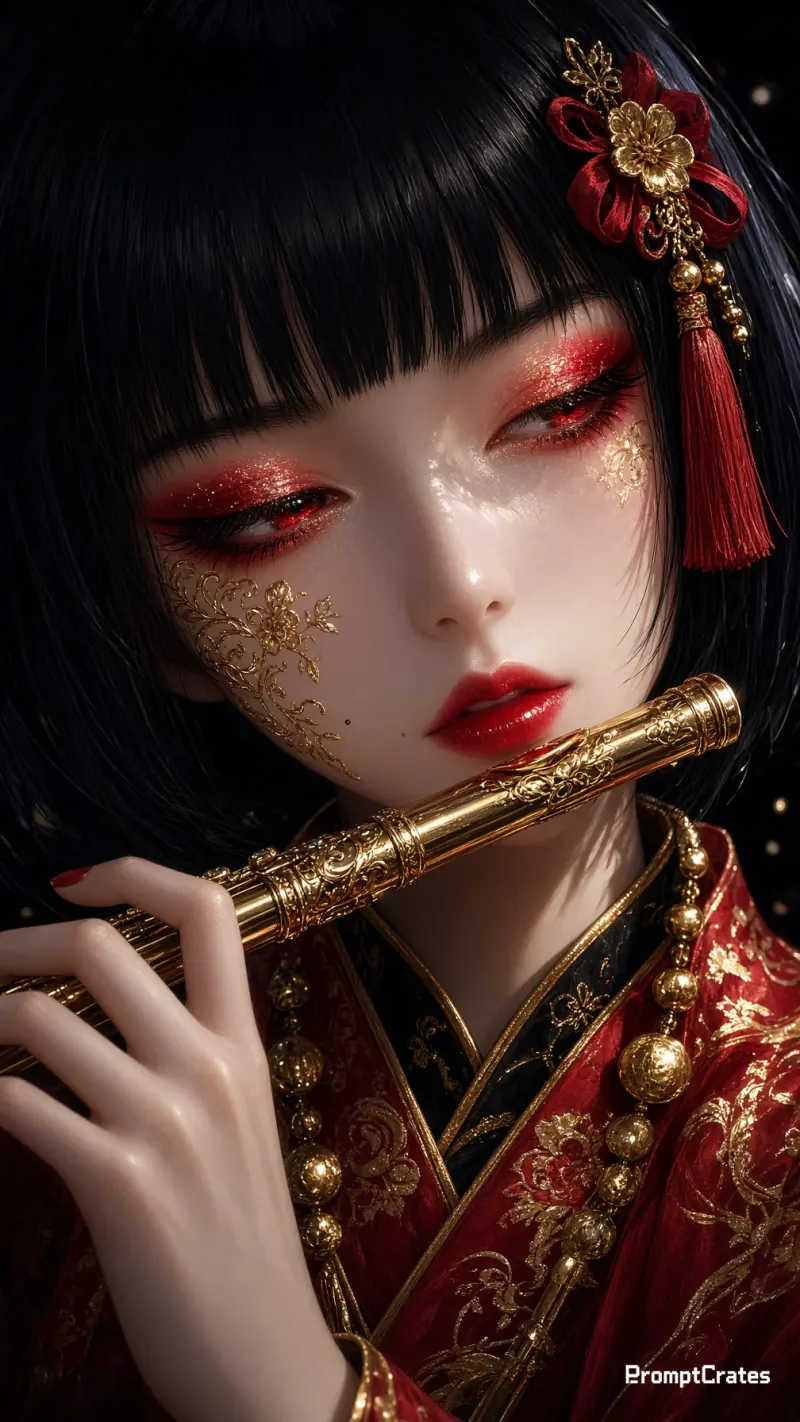 Kiri Gold Flute Beauty