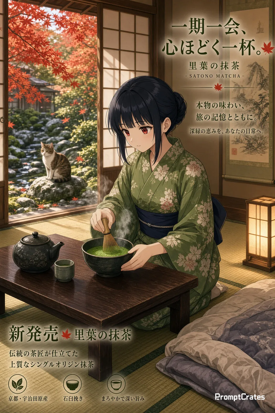 Kiri Matcha Ryokan Room