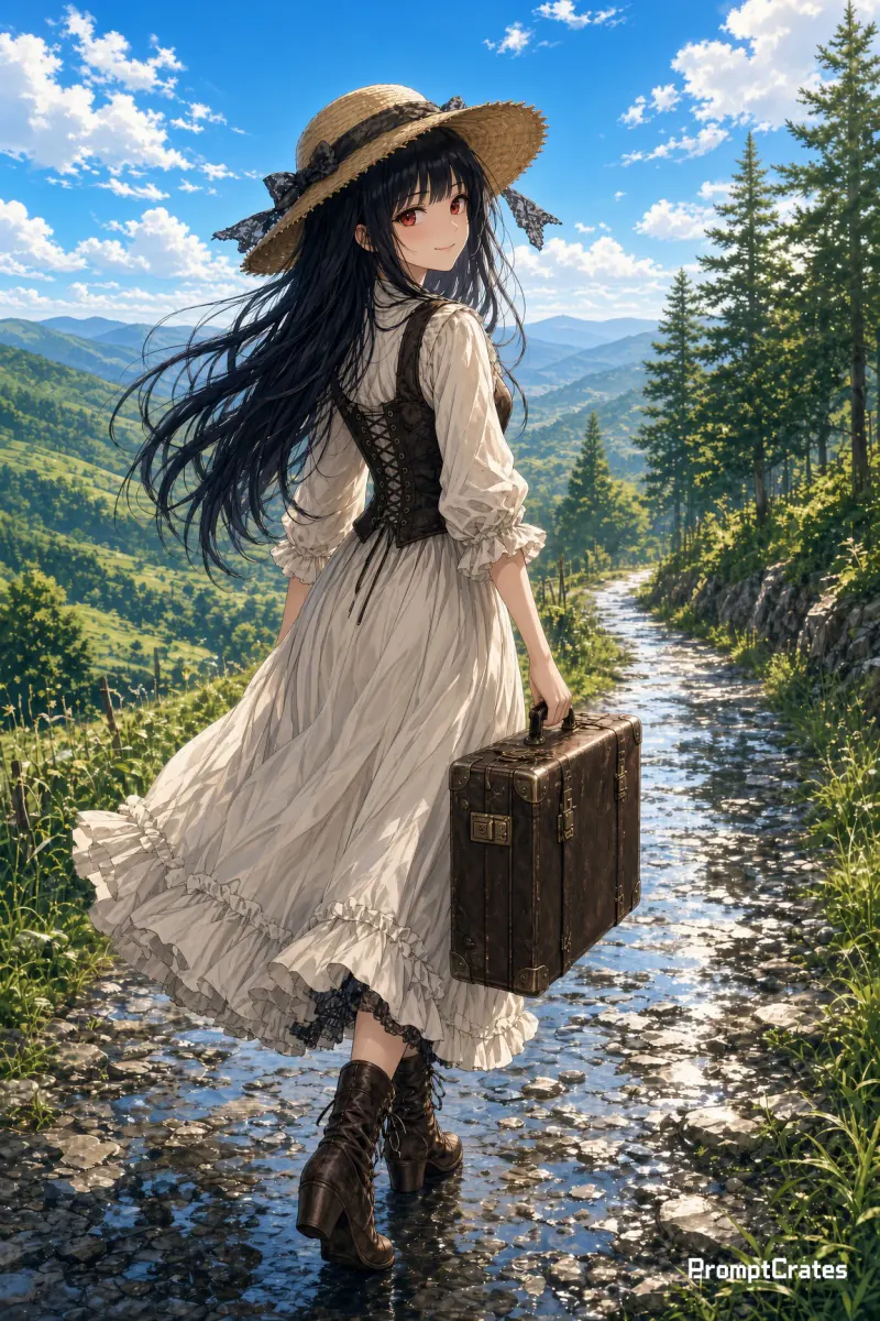Kiri Suitcase Country Path