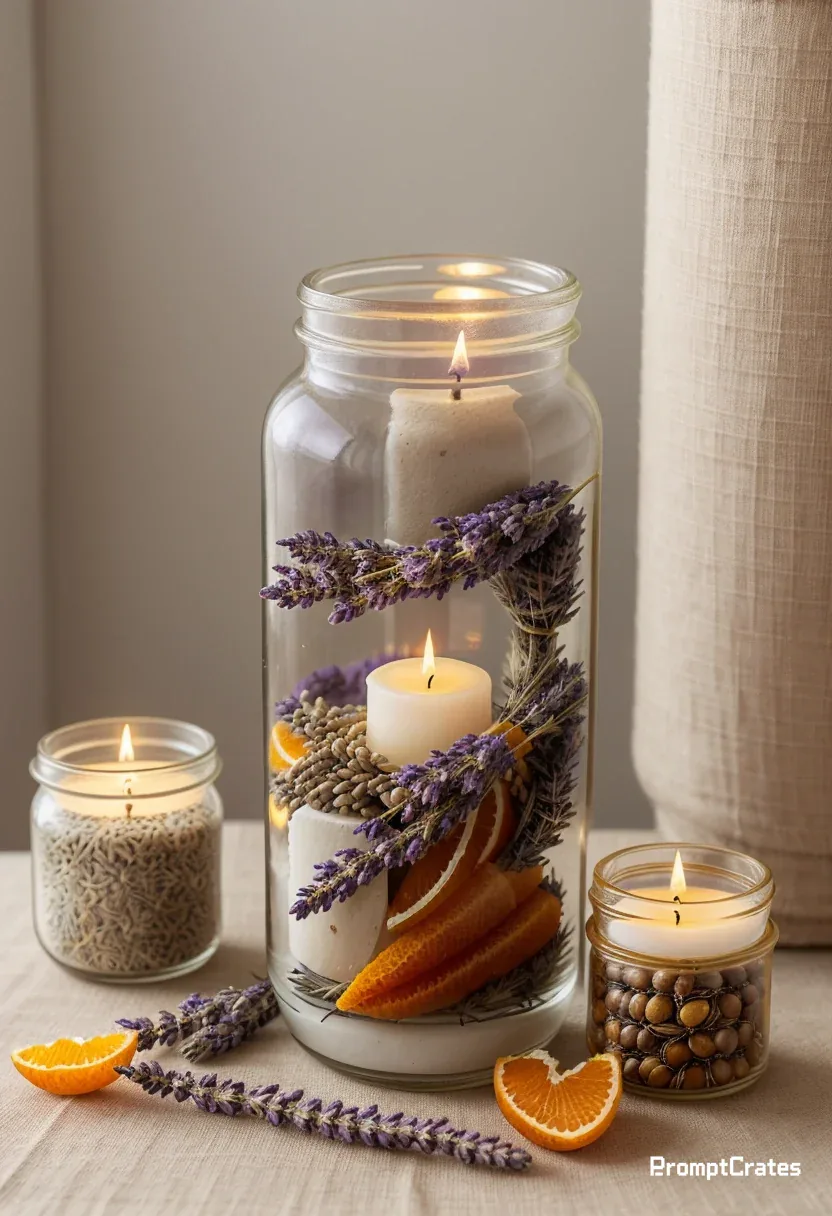 Marlow Autumn Candle Plinths