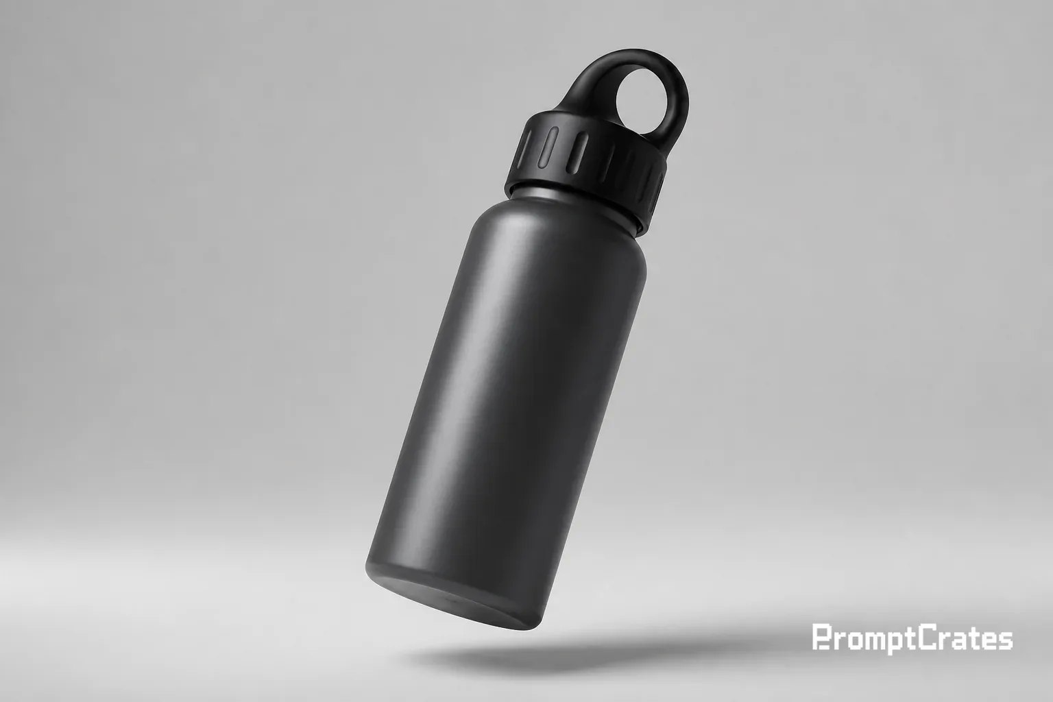 Matte Charcoal Sport Bottle