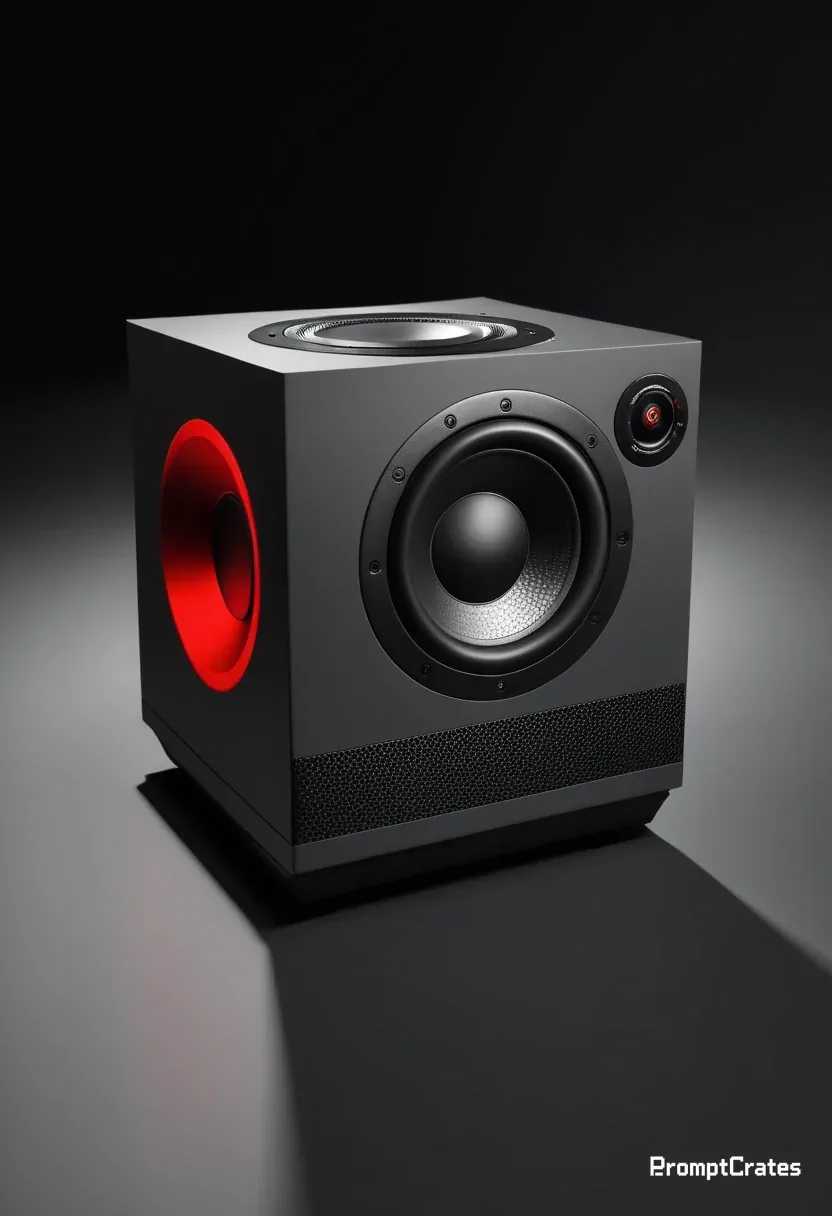 Matte Cube Studio Speaker