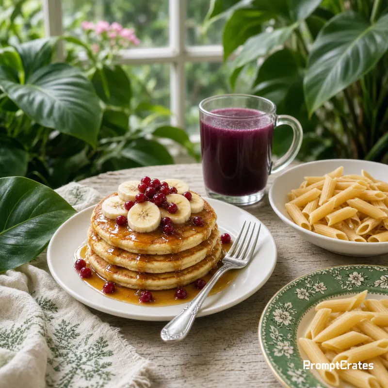 Meadowl Garden Berry Pancakes