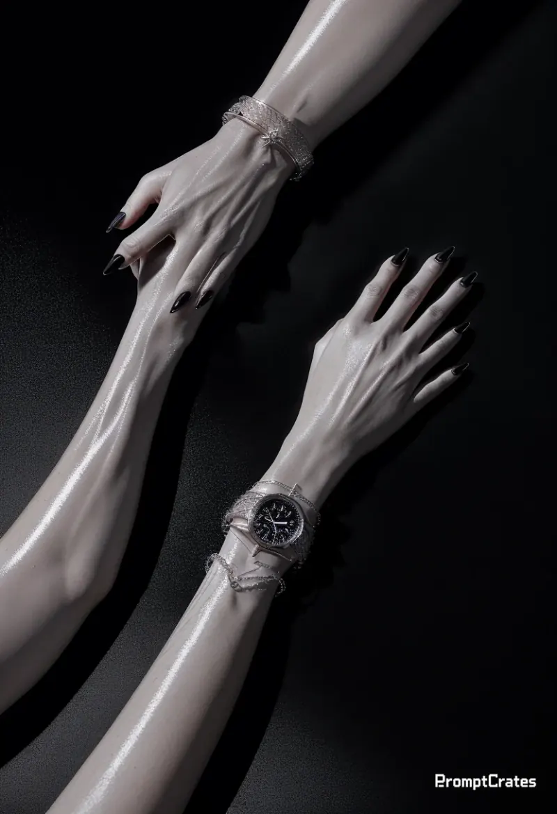 Mesh Watch Dark Water