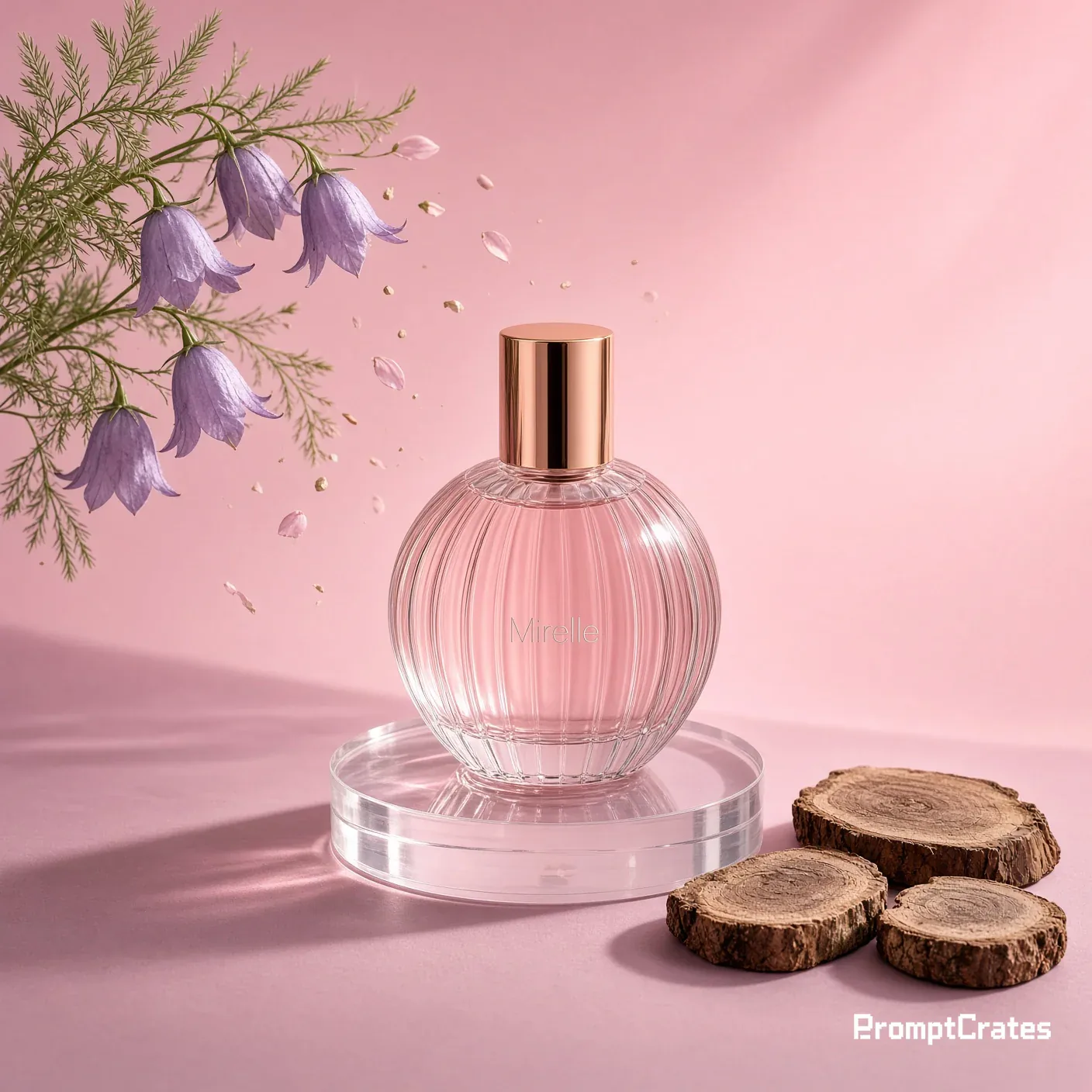 Mirelle Fluted Rose Perfume