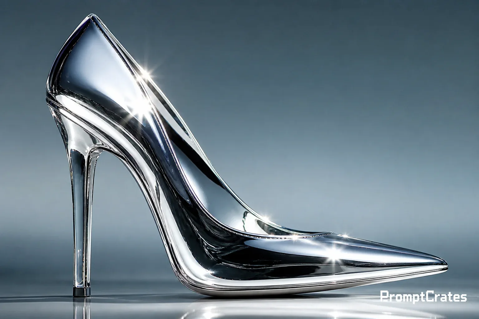 Mirror Glass Stiletto
