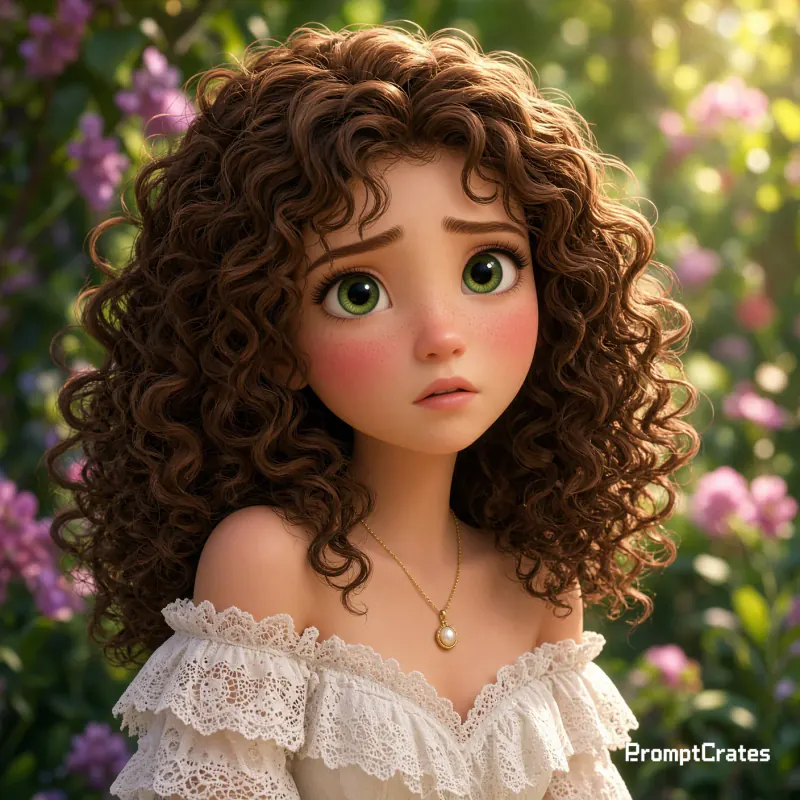 Nomi Curly Daylight Garden