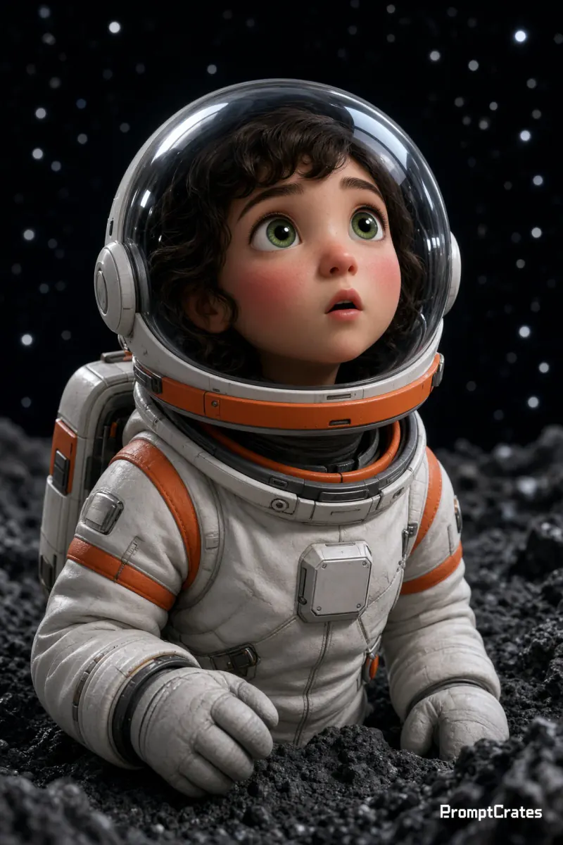 Nomi Orange Spacesuit