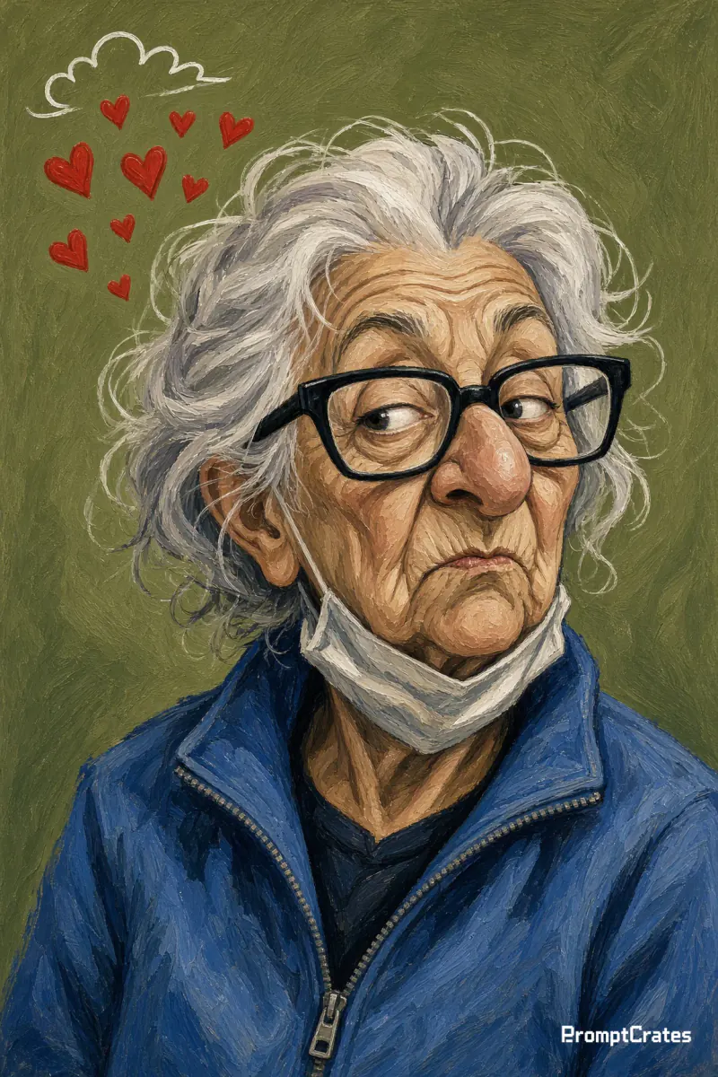 Ora Granny Glasses Hearts