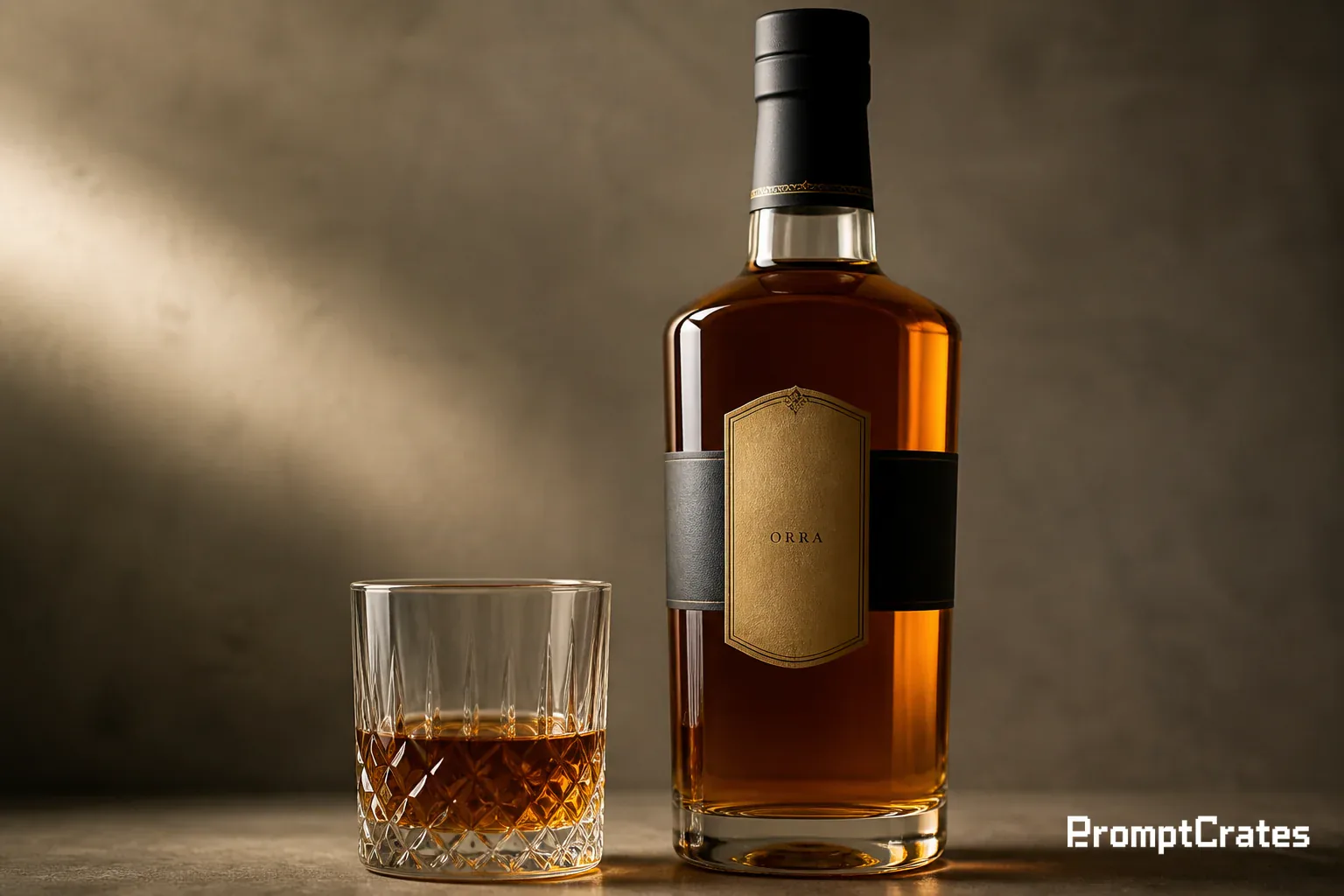 Orra Whiskey and Glass
