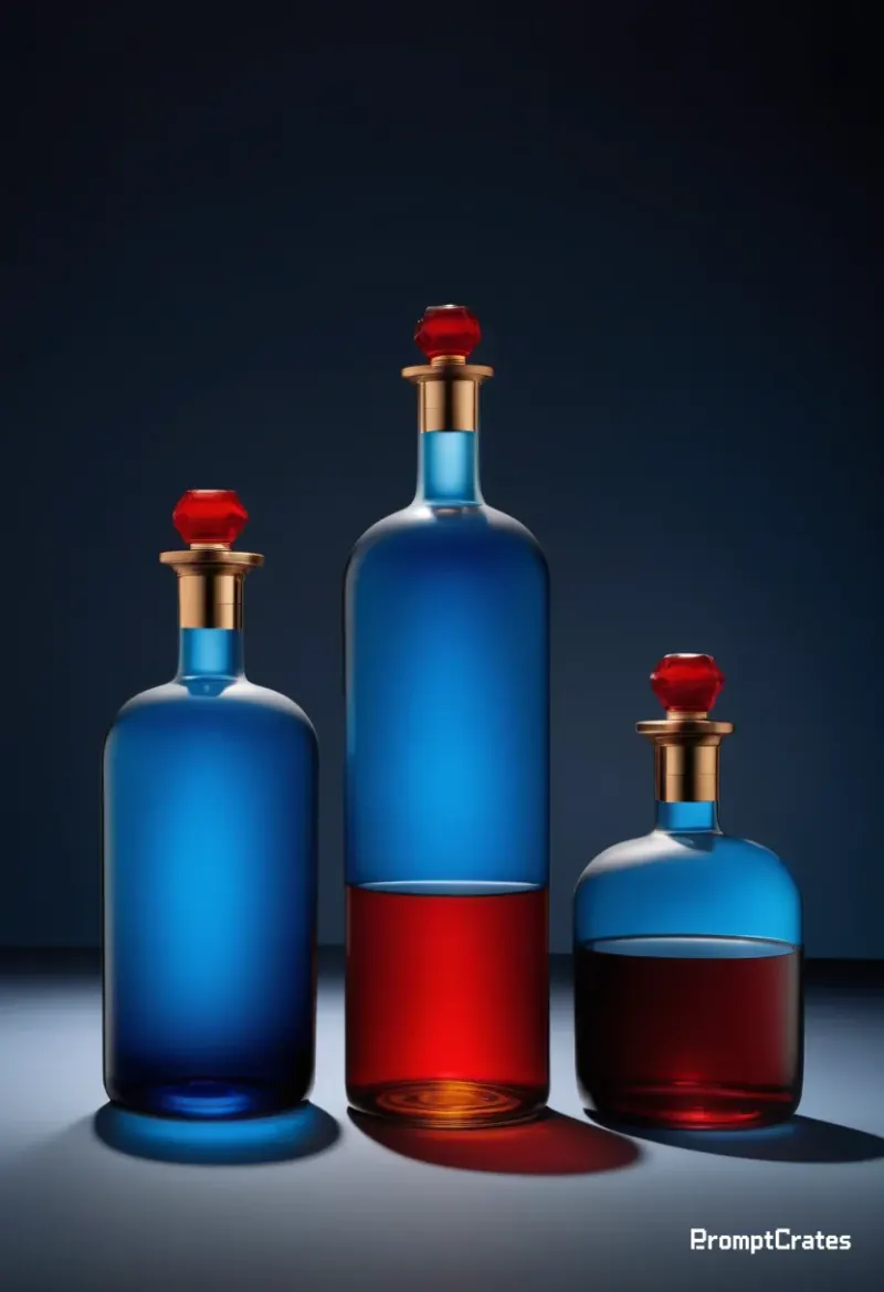 Prael Three Studio Bottles