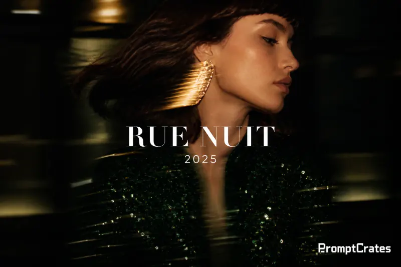 Rue Nuit Motion Blur Campaign