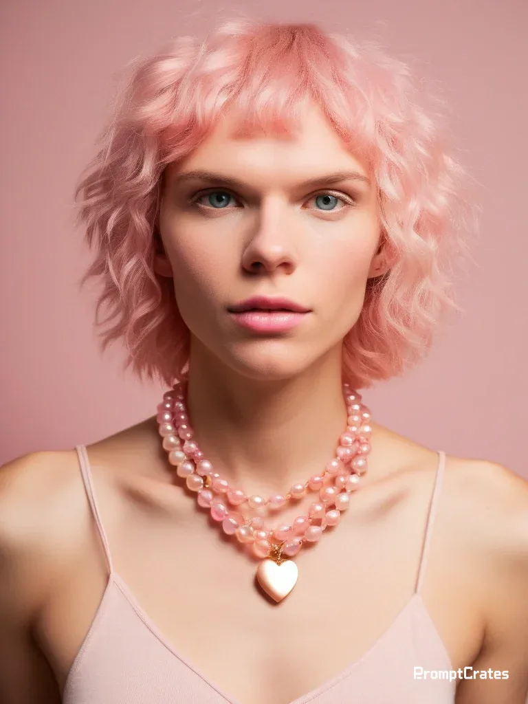 Sable Pink Pearl Choker