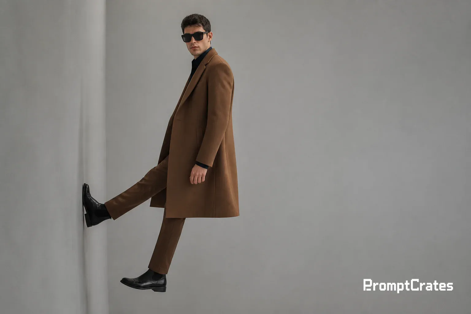 Winter Overcoat Horizontal Lookbook