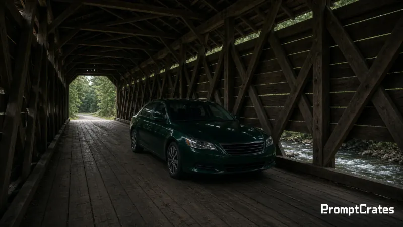 Wren Covered Bridge Sedan