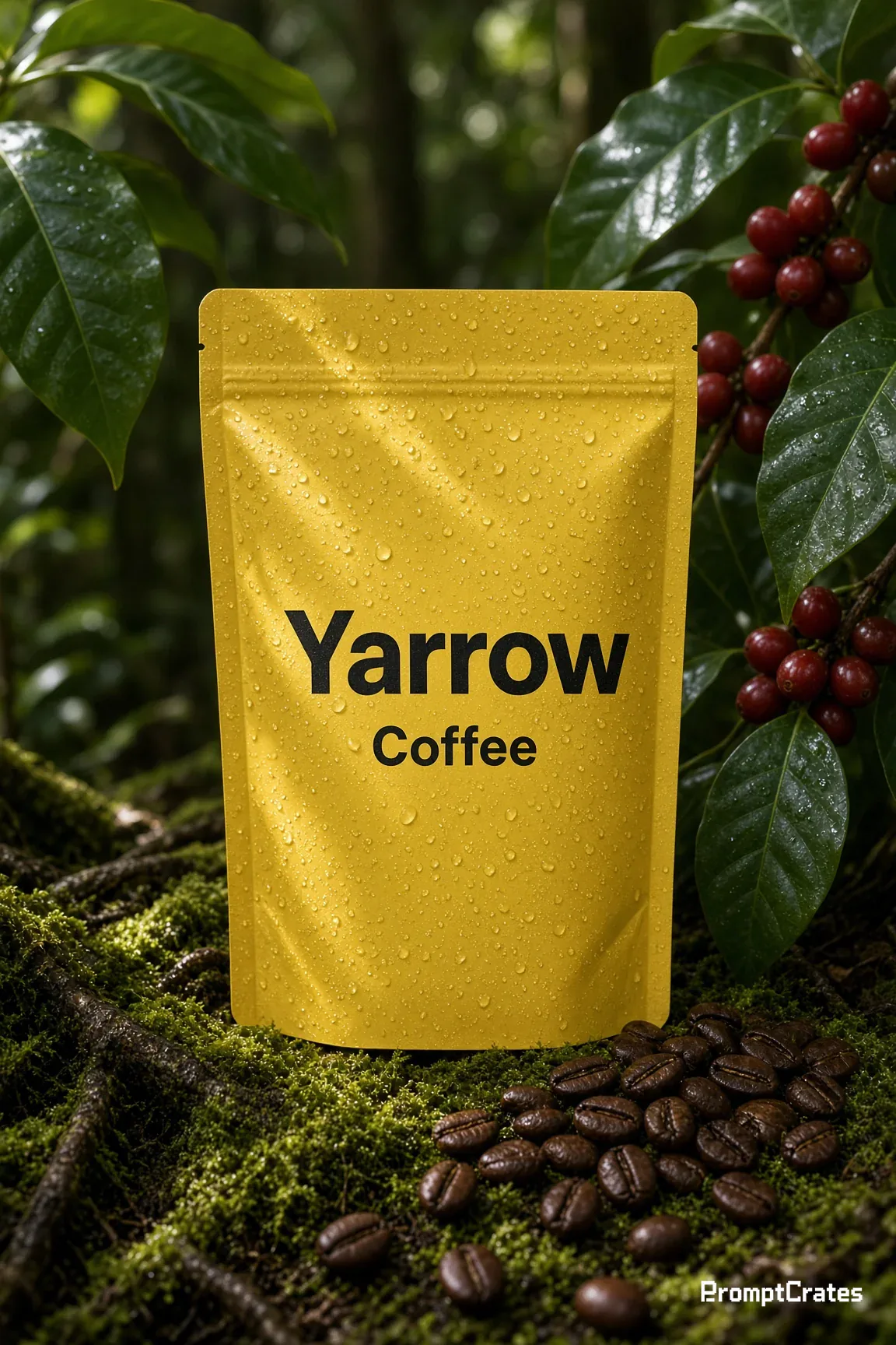Yarrow Forest Coffee Pouch