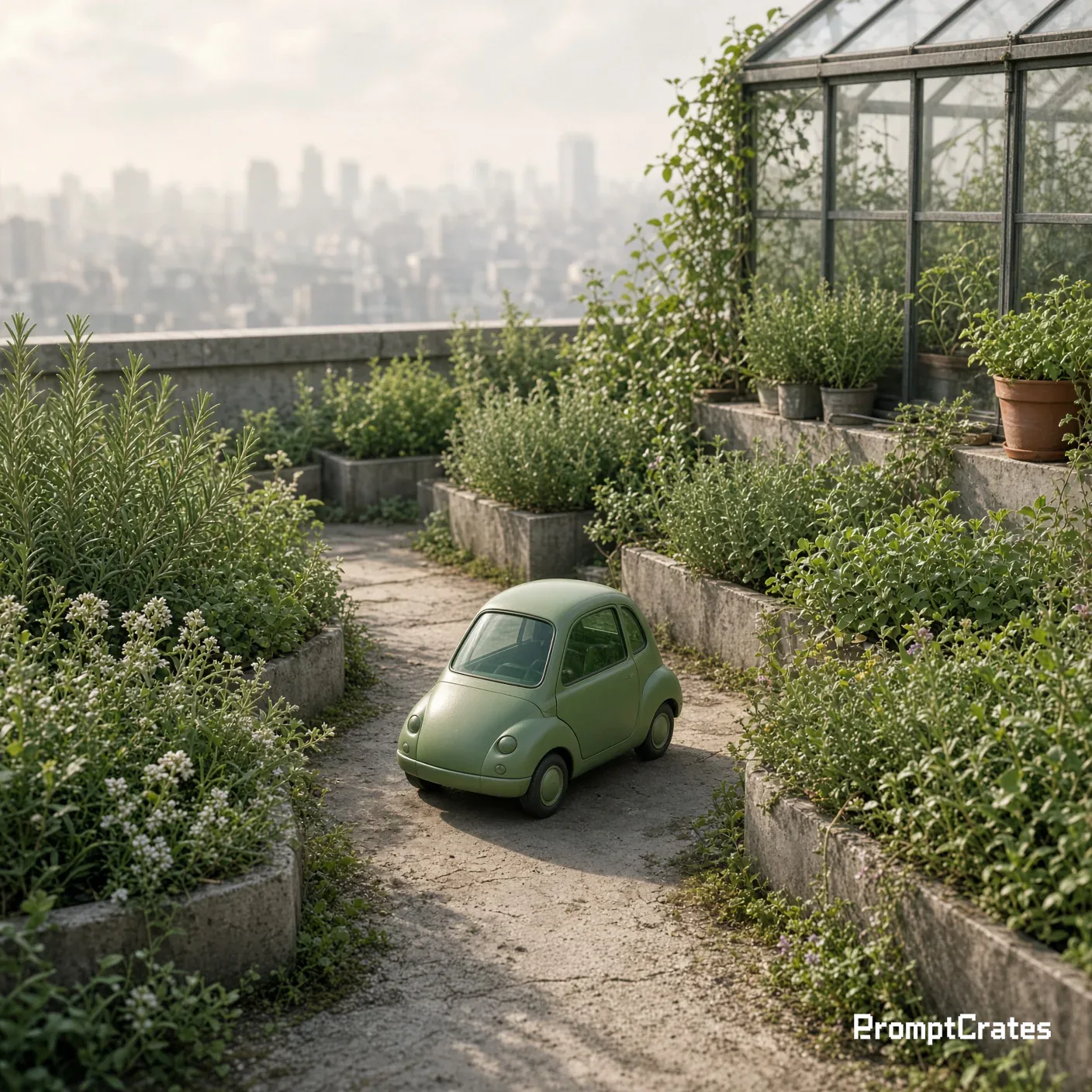Yven Rooftop Garden Microcar