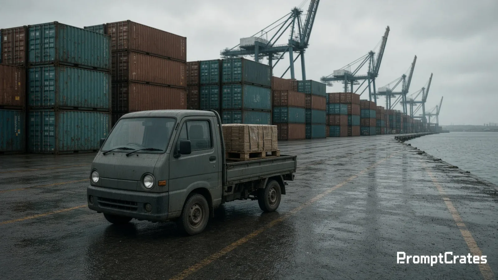 Zale Harbor Container Kei Truck