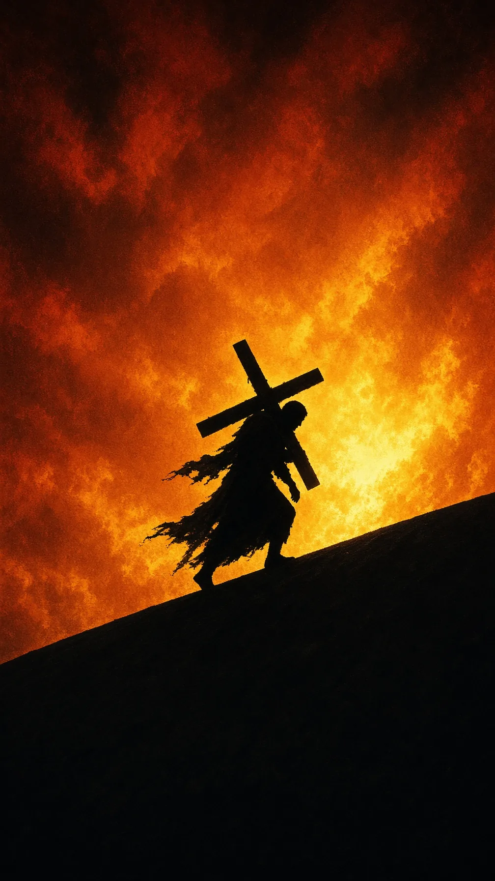 Burden Climbs The Burning Ridge