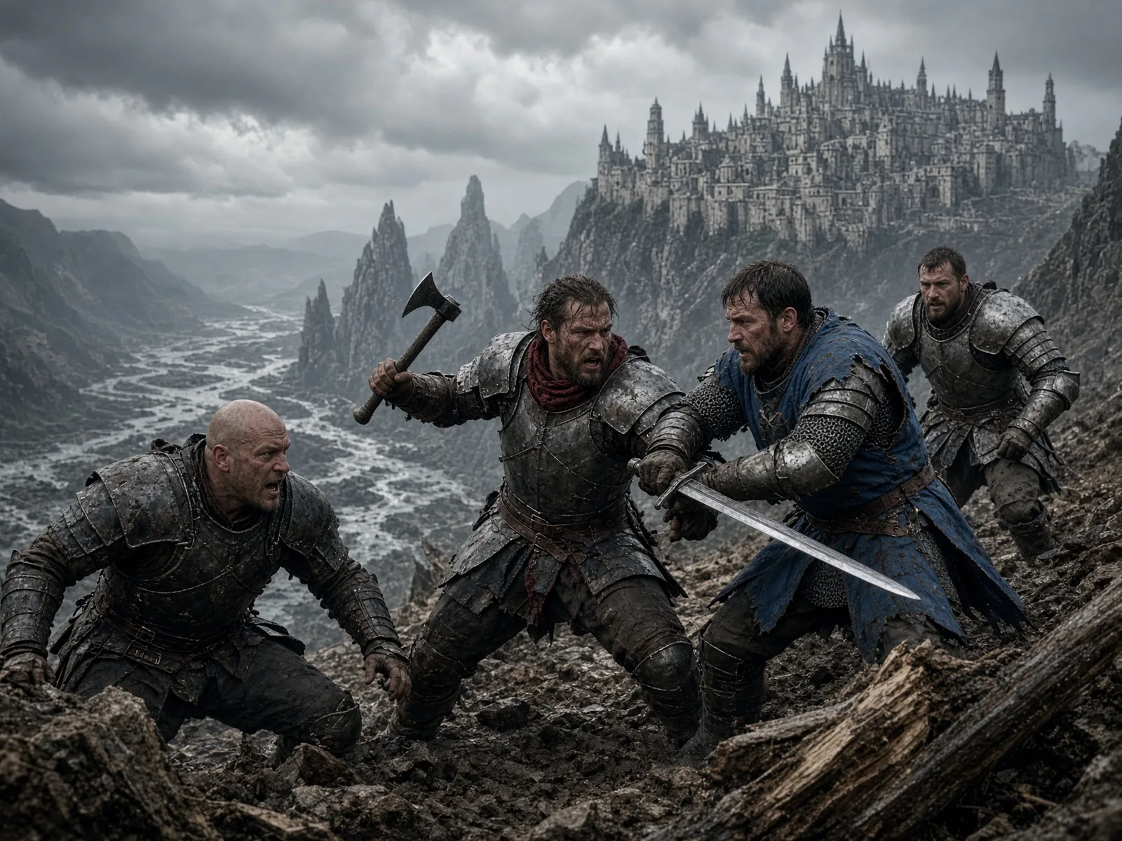 Steel Clash On The Ridge Path