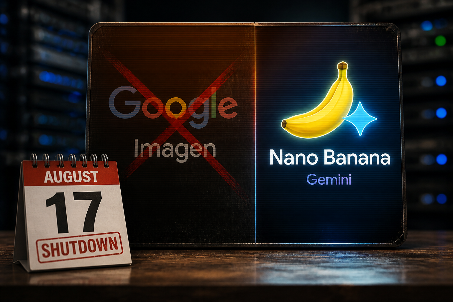 Imagen 4 Shut Down August 17: Prompt Nano Banana Instead