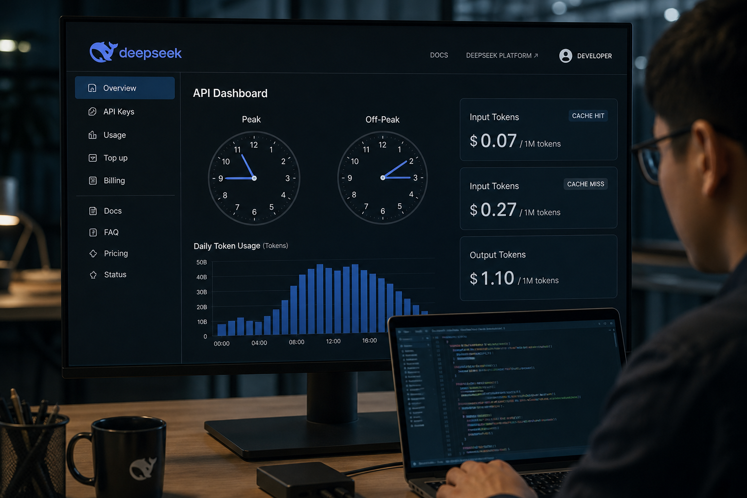 DeepSeek-V4-Pro Goes GA With Peak and Off-Peak API Rates