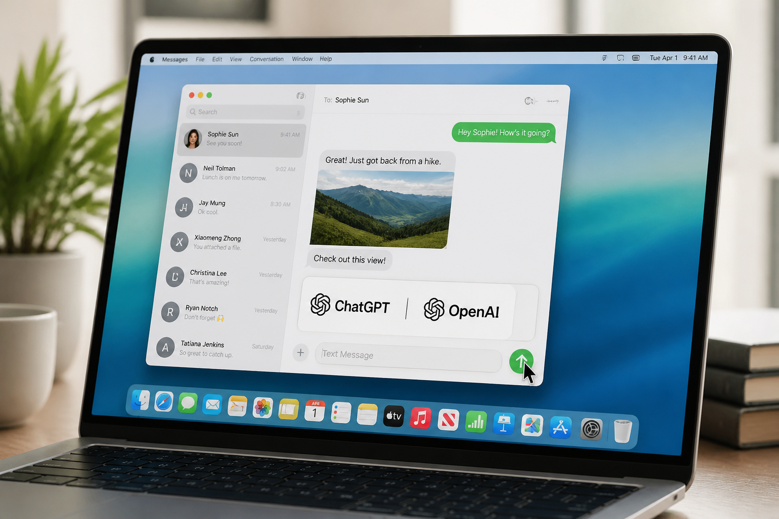 ChatGPT Apple Messages Plug-In Can Draft and Send Texts