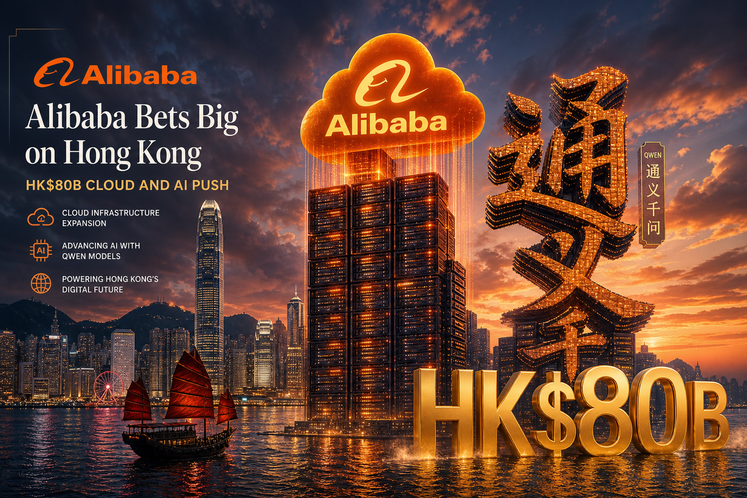 Alibaba Sets an HK$80 Billion AI Share Placement