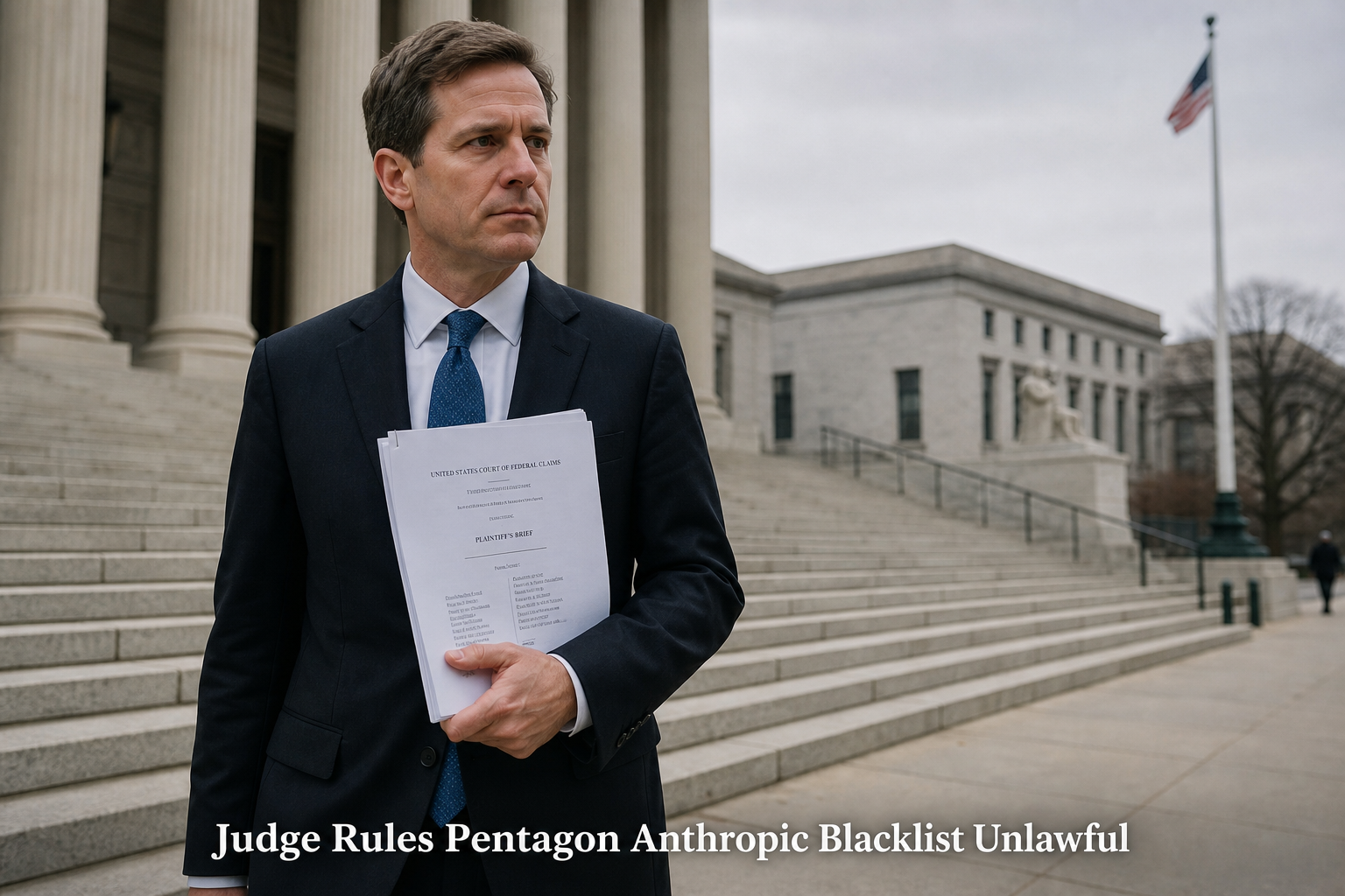 Judge Rules Pentagon Anthropic Supply-Chain Blacklist Unlawful