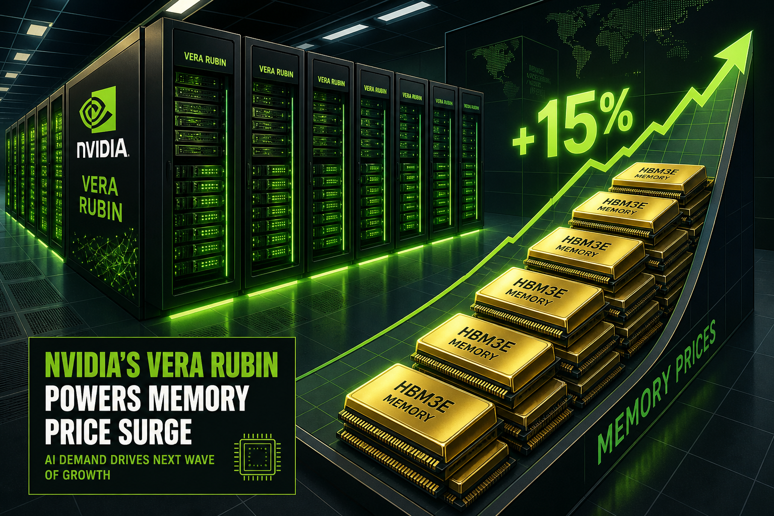Nvidia Flags 15%+ AI Server Price Hikes for 2027